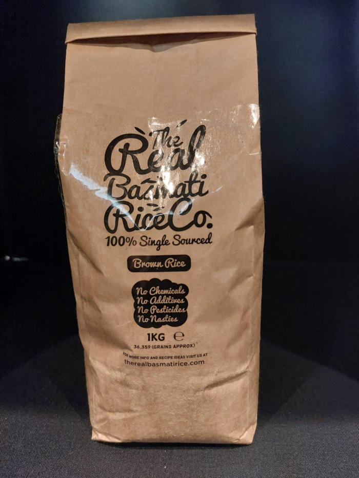 The Surrey Butchers: The Real Basmati Rice Co. - Brown Rice - 1kg